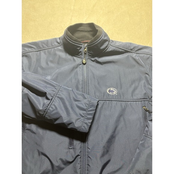 Penn State Nittany Lions Rain Coat Antigua Compass Zipper FullZip Weather Men XL - Picture 2 of 10